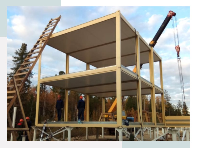 Строительство модульных здания Майкоп