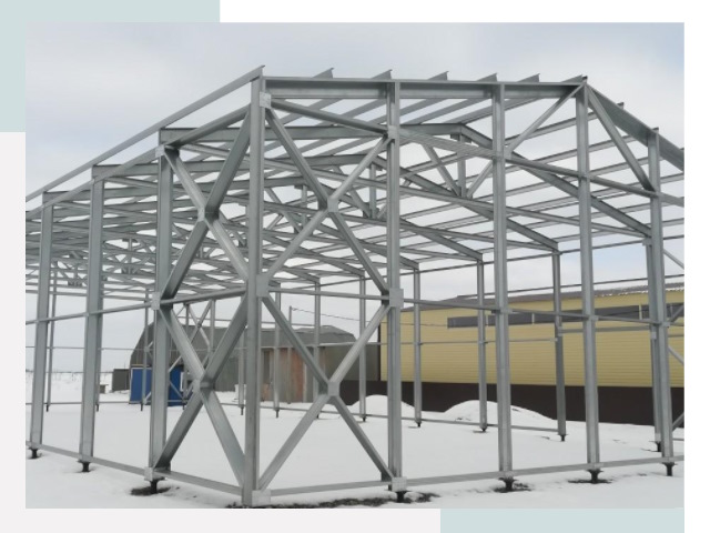 Каркасные ангары в Майкопе
