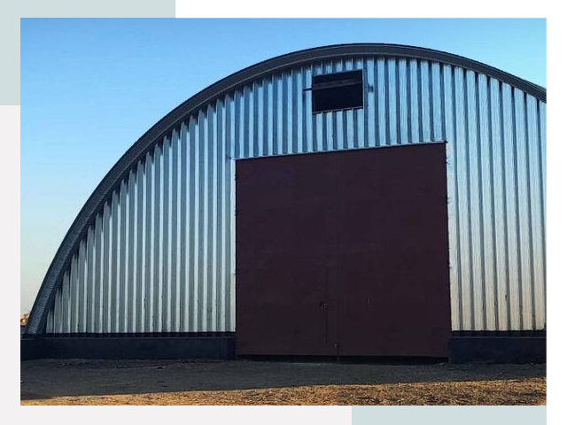 Бескаркасные ангары в Майкопе