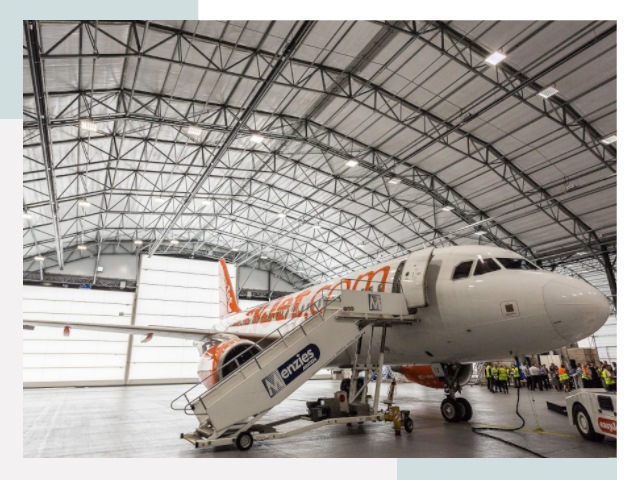 Авиационные ангары в Майкопе