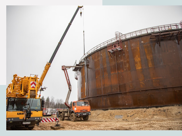 Монтаж резервуаров в Майкопе от 607 руб. за м³