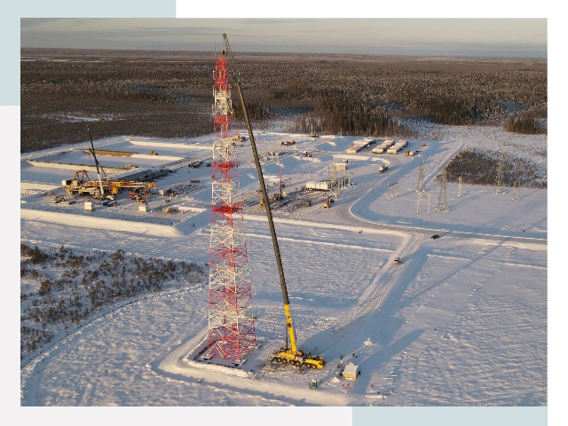 Мачты связи в Майкопе