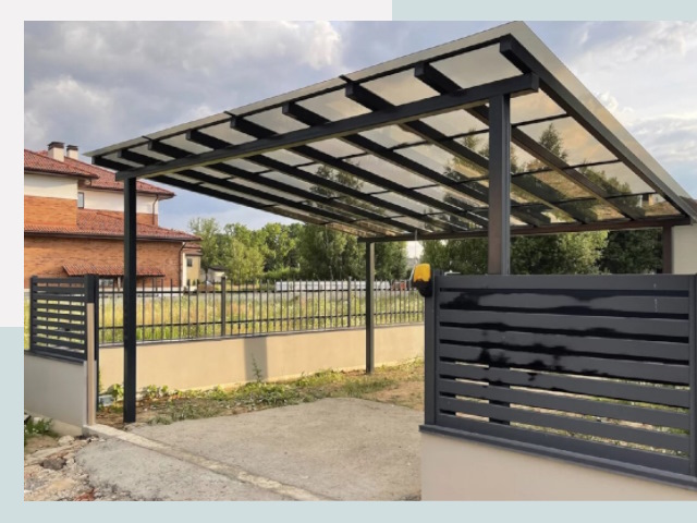 Металлические навесы в Майкоп от 607 руб. за м²