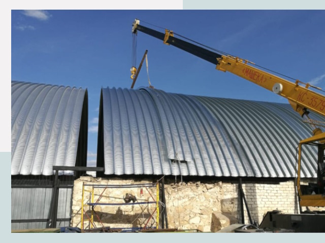 Реконструкция ангаров в Майкопе от 607 руб.