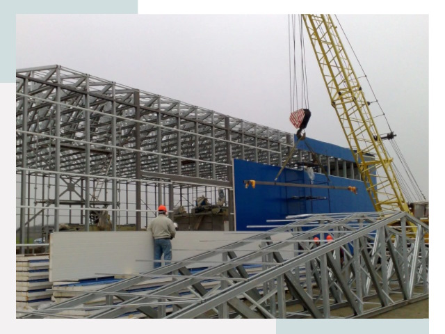 Монтаж ангаров в Майкопе