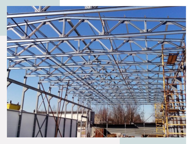 Металлокаркасы для складов в Майкопе